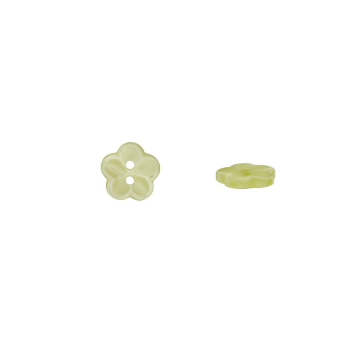 bloemen-knop, groen 28 mm