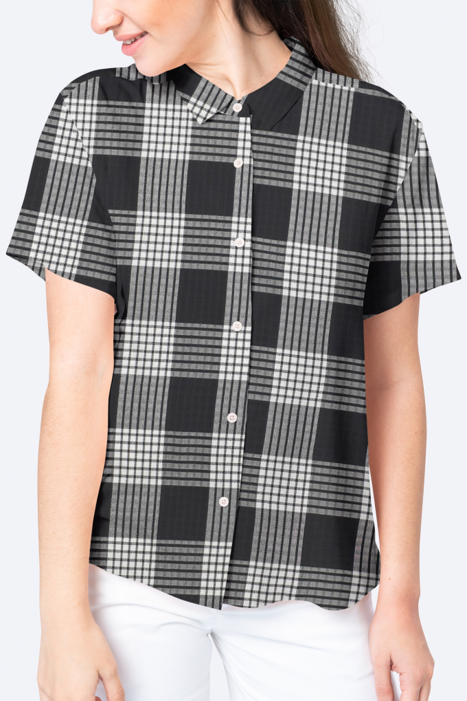 Tissu viscose mélangée jacquard Jiska, noir