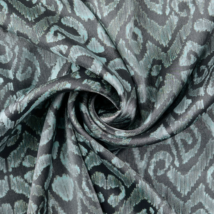 Tissu viscose Shimmer, bleu clair