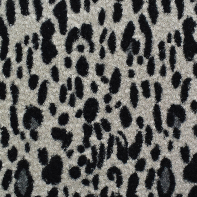 Bouclé Animal Print, beige