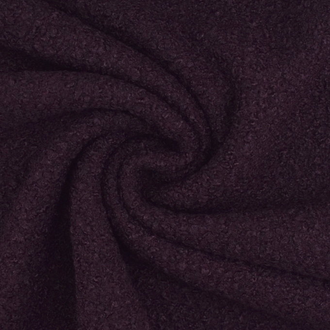 Bouclé Maxi, aubergine purple