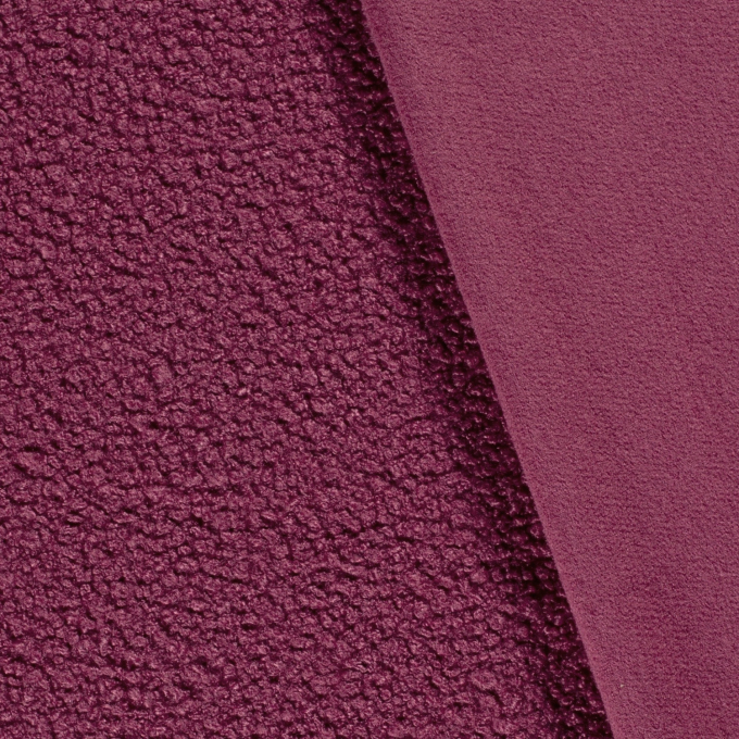 Bouclé, lichfuchsia