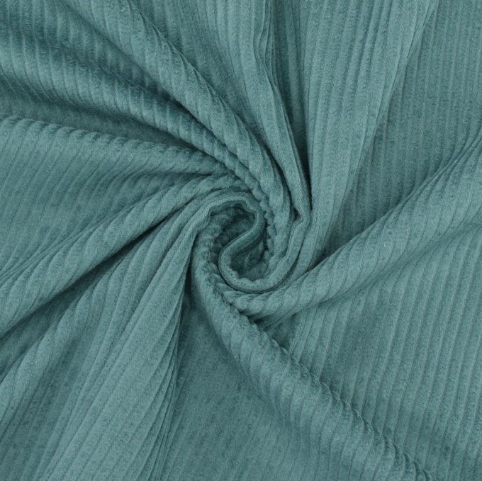 Corduroy Lea washed, oudmintgroen
