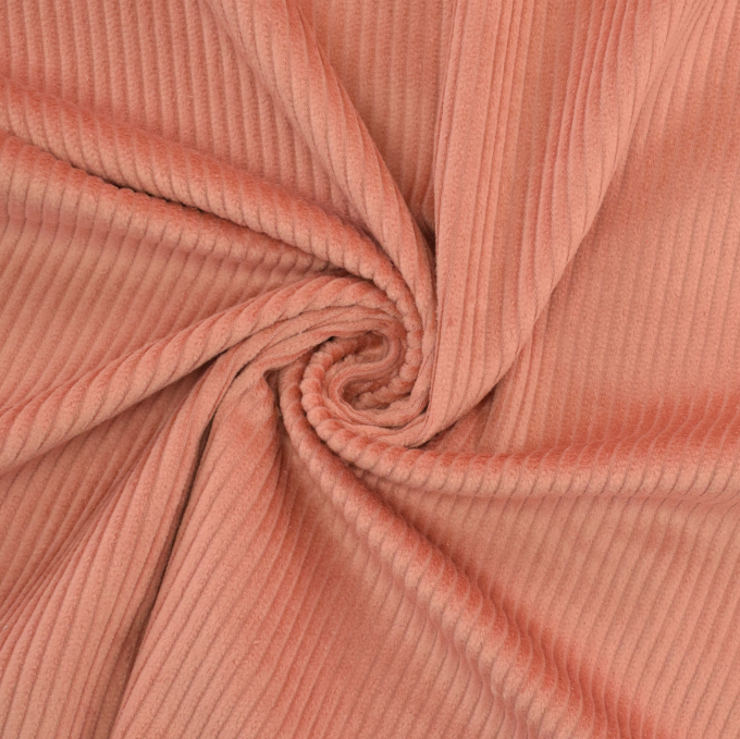Corduroy Lea washed, donkerrosé