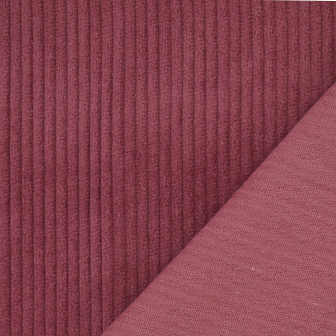 Corduroy Lea washed, licht bessenkleurig
