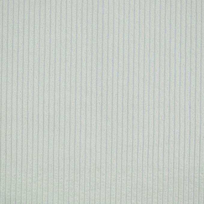 Tissu velours côtelé grosses côtes Lea prélavé, menthe claire