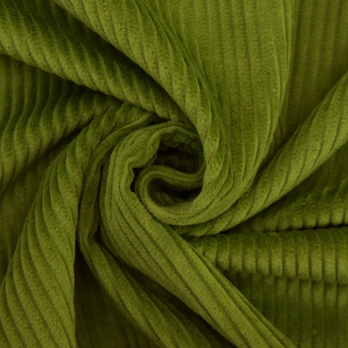 Corduroy Lea washed, middengroen