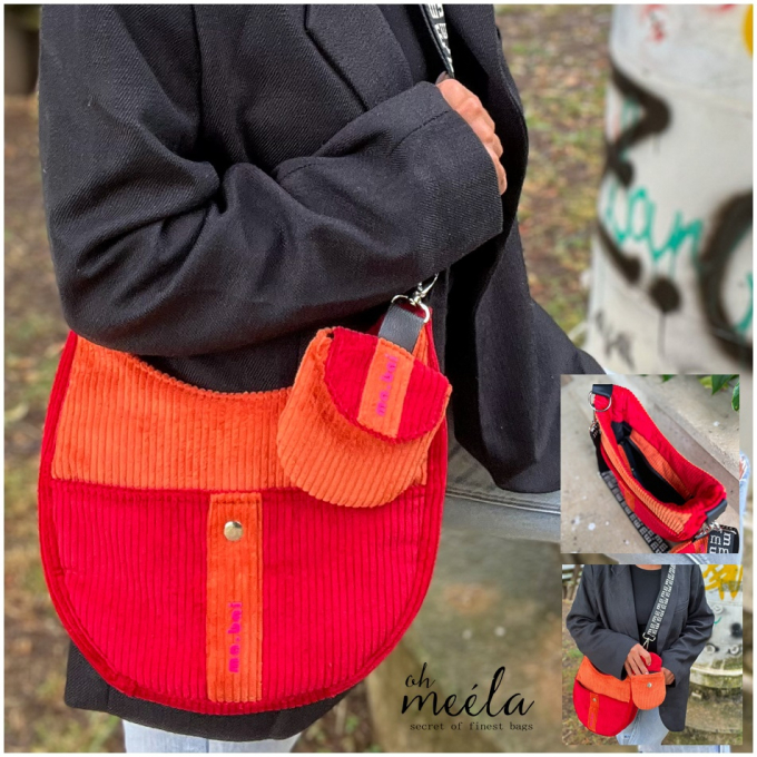 Corduroy oranje