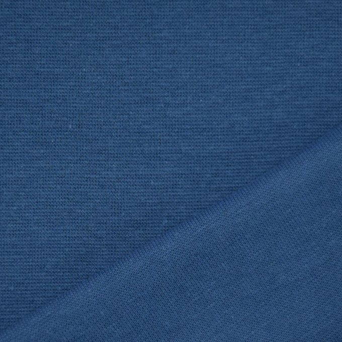 Bündchen glatt, jeansblau