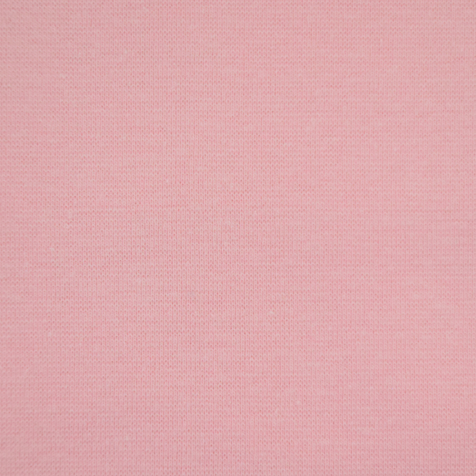 Tissu bord-côte jersey tubulaire lisse, rose