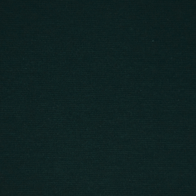 Tissu bord-côte jersey tubulaire lisse, vert foncé
