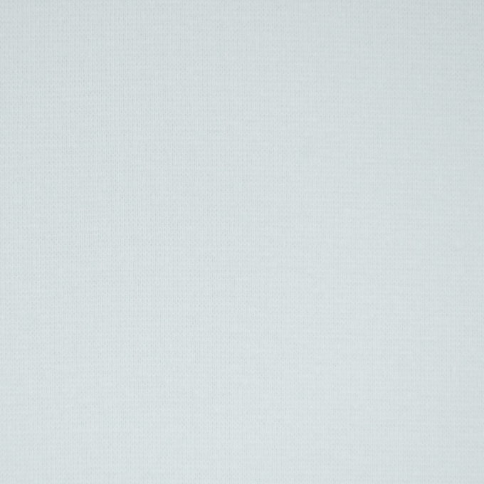 Tissu bord-côte jersey tubulaire lisse, blanc