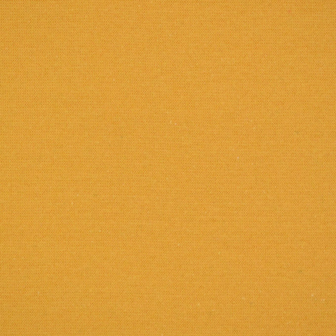 Tissu bord-côte jersey tubulaire recyclé, curry chiné