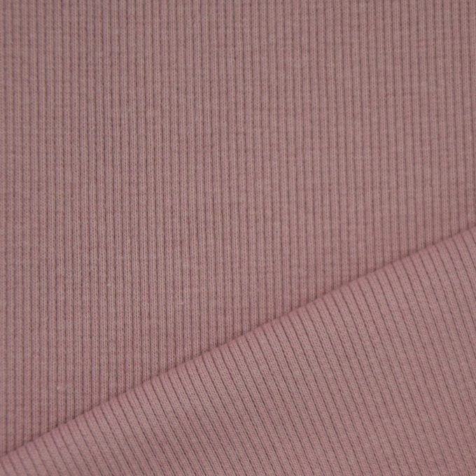 Bündchenstoff gerippt, altrosé