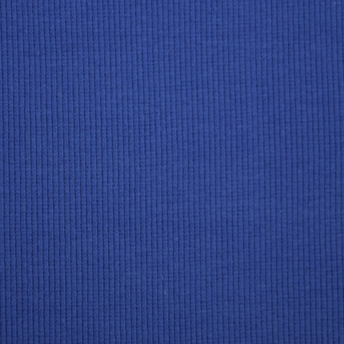 Bündchenstoff gerippt blau