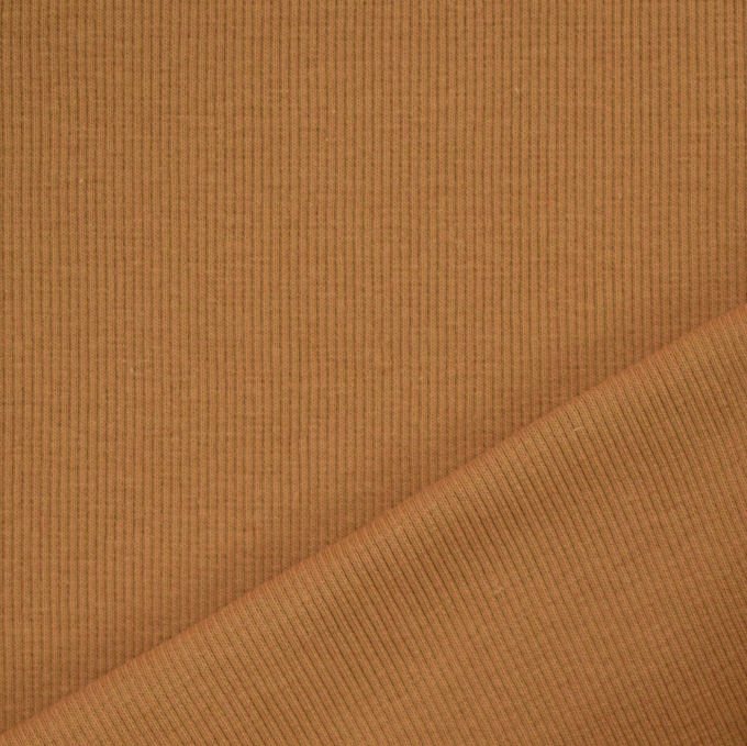 Bündchenstoff gerippt caramel