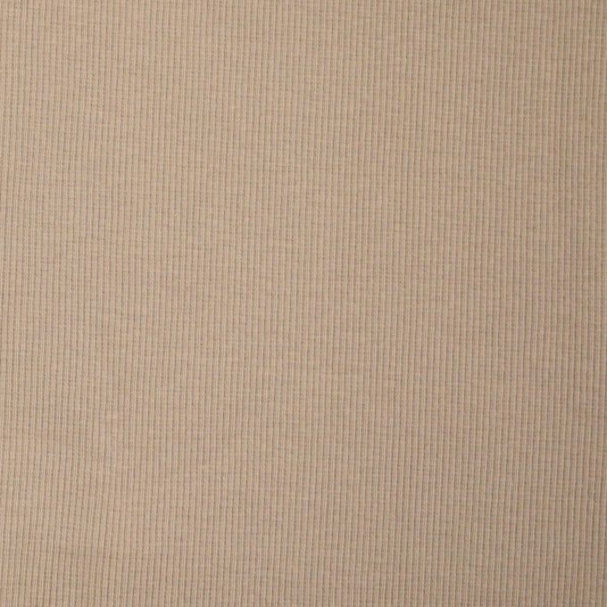 Cuff fabric ribbed Fibre Mood, light brown