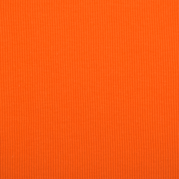 Bündchenstoff gerippt hellorange