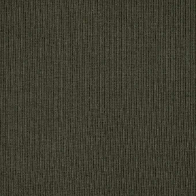 Bündchenstoff gerippt khaki