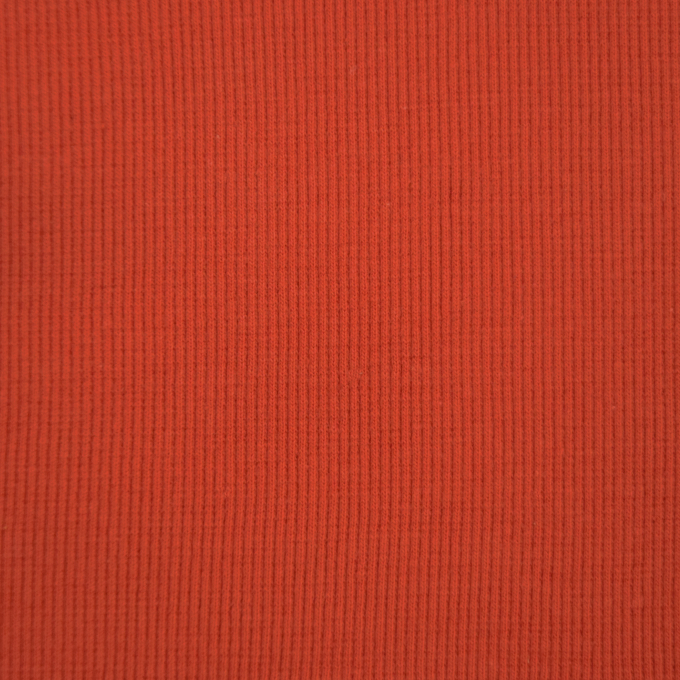 Bündchenstoff gerippt orange