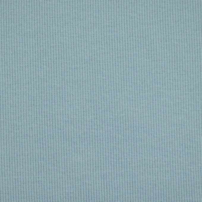 Bündchenstoff gerippt pastellblau