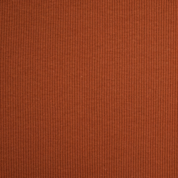 Bündchenstoff gerippt terracotta