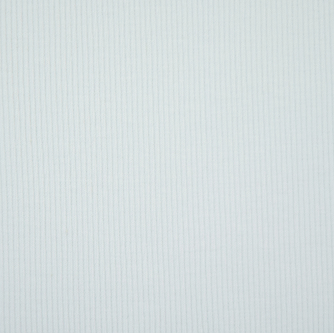 Bündchenstoff gerippt weiss