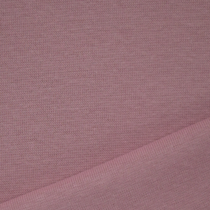 Bündchenstoff glatt, altrosé
