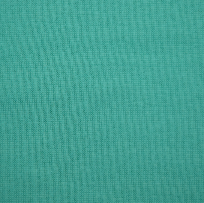 Bündchenstoff glatt, aqua