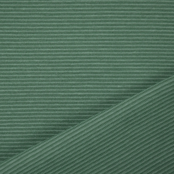 Bündchenstoff Micro Streifenliebe, blassgrün - blassmint