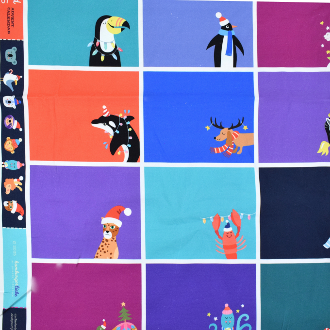 Canvas Albatoffe Hamburger Liebe panel Wild XMas Advent calendar