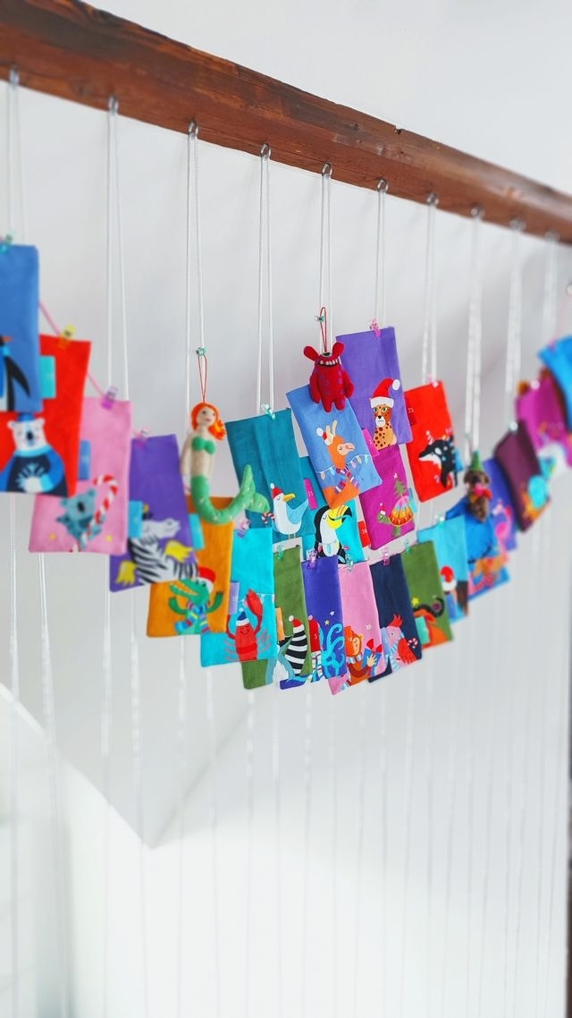 Canvas Albatoffe Hamburger Liebe panel Wild XMas Advent calendar