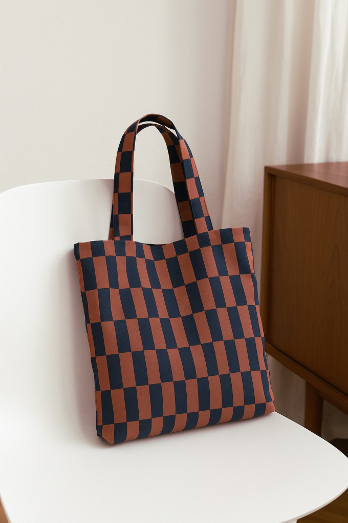 Canvas Blocks, donkerblauw