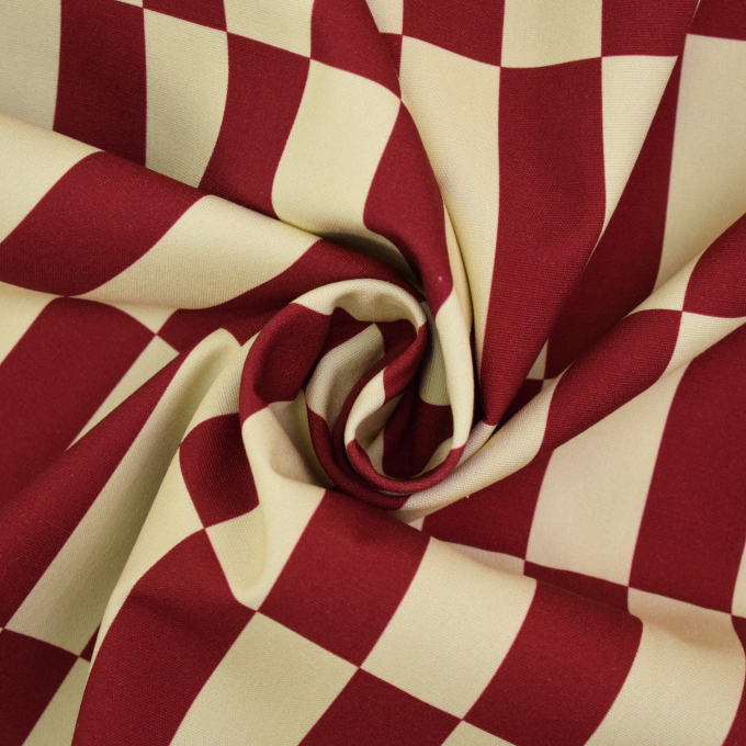 Canvas Blocks, wijnrood