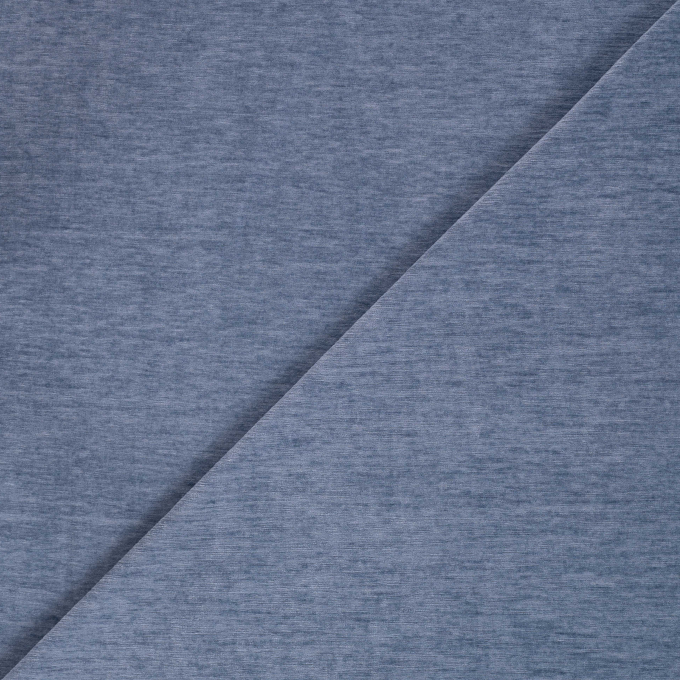 Chenille Stretch, blau