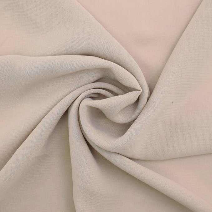 Chiffon dunkelbeige