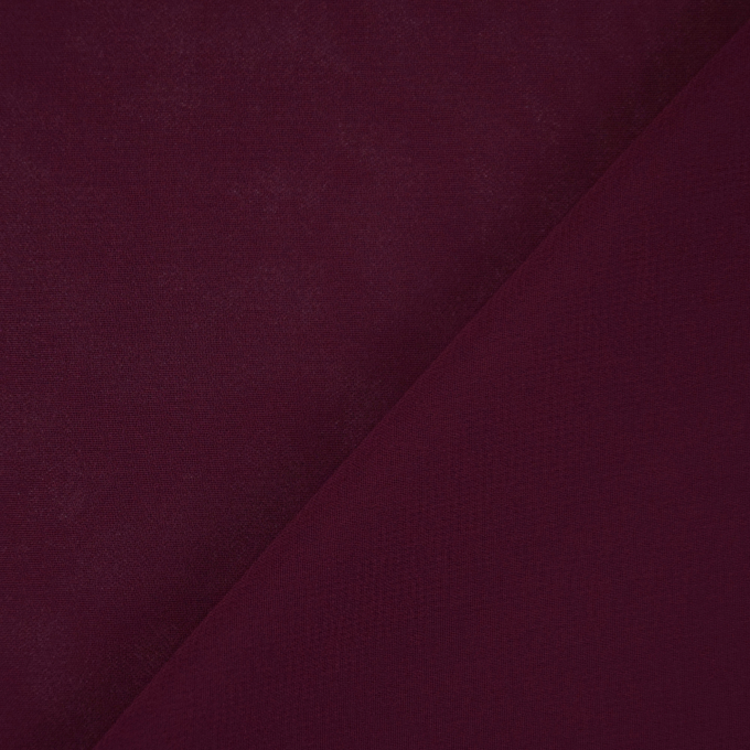 Tissu mousseline chiffon uni, prune