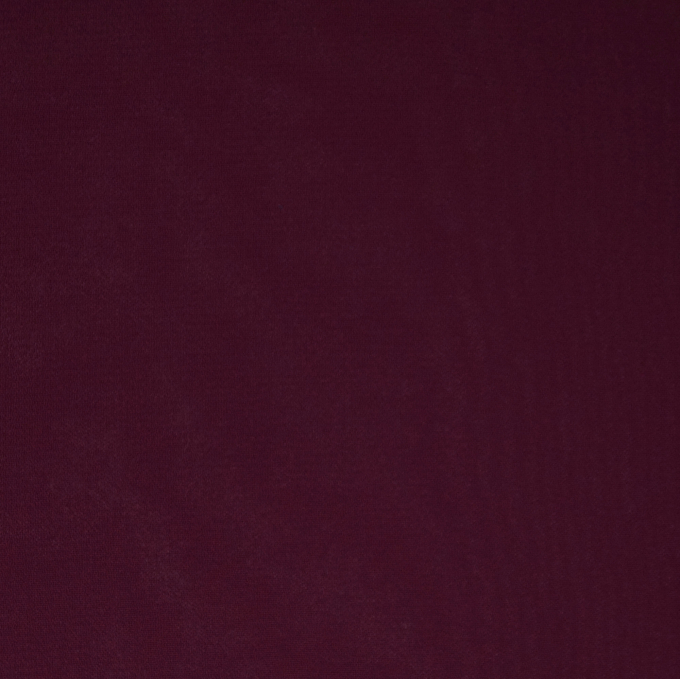 Tissu mousseline chiffon uni, prune