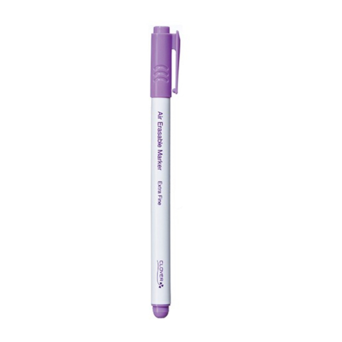 Clover Luftlöslicher Vorzeichenstift (Violett Extra Fein)