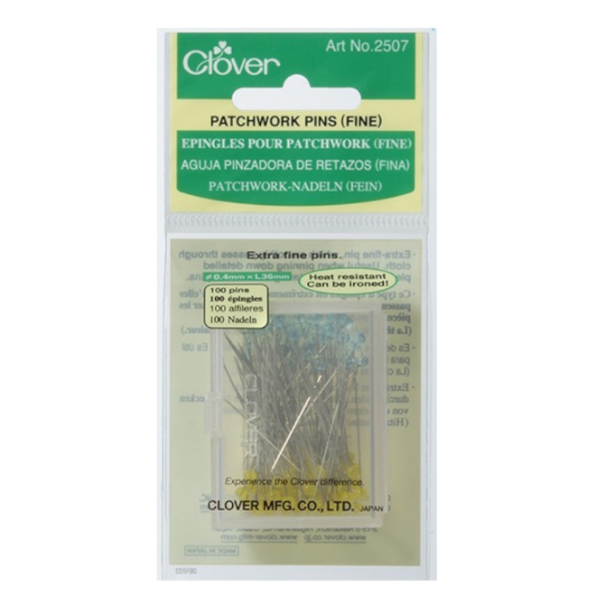 Épingles pour patchwork Clover, fine