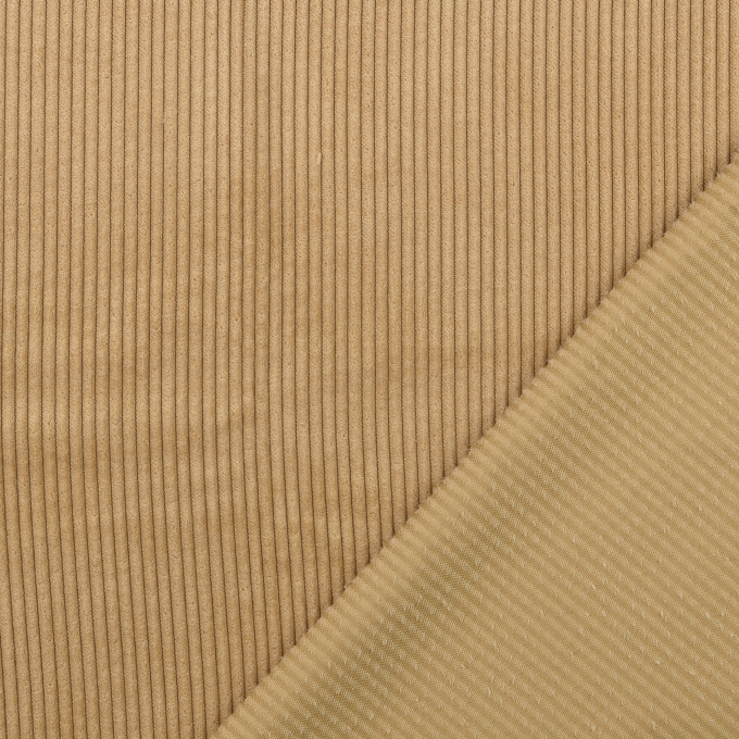 Corduroy effen, camel