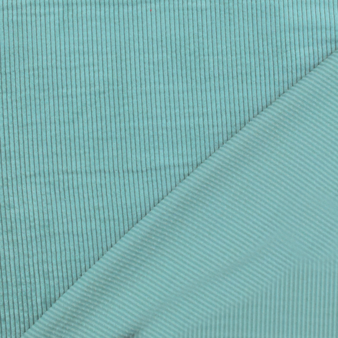 Corduroy effen, hemelsblauw