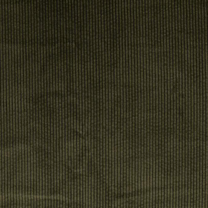 Corduroy effen, mosgroen