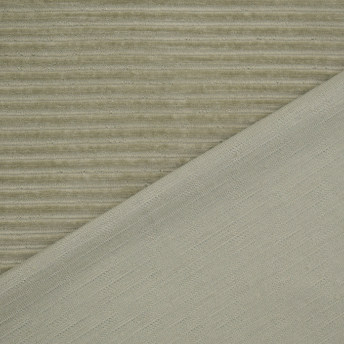 Tissu jersey côtelé Maxi, vieux vert