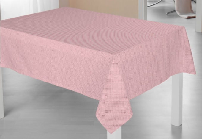 Cretonne Tupfen rosa, pink