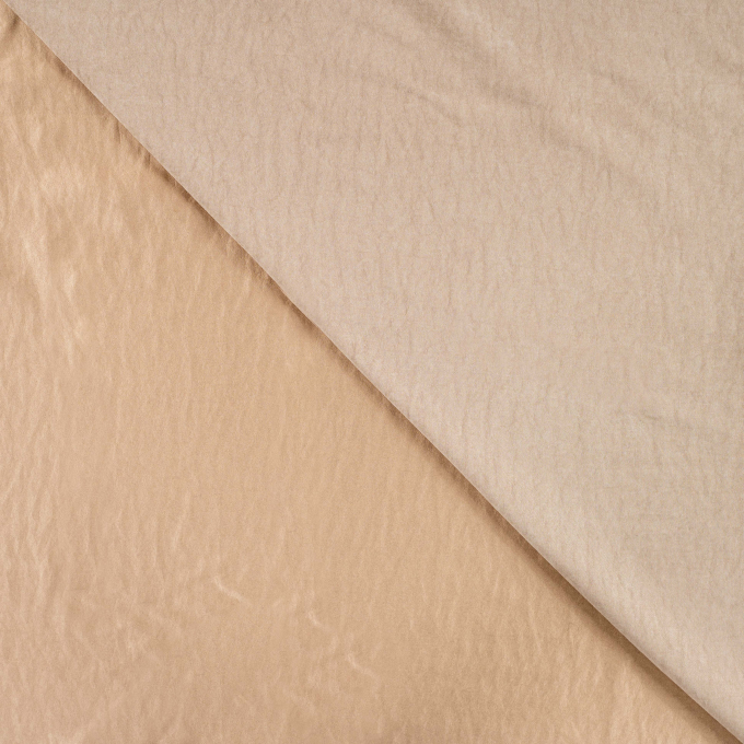 Cupro satijn beige