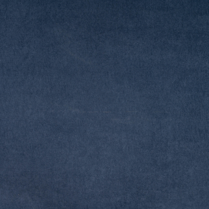 Cupro satijn donkerblauw