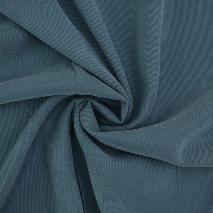 Cupro twill Pia, pale petrol