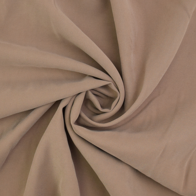 Cupro twill Pia, dark beige