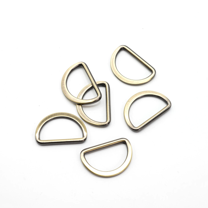 D-ring 31 mm, old gold